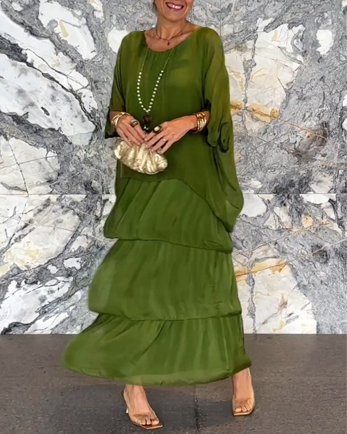 Artistic style loose dress