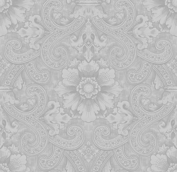 Astra - French Gray <br> Wallpaper - The Detroit Wallpaper Co.