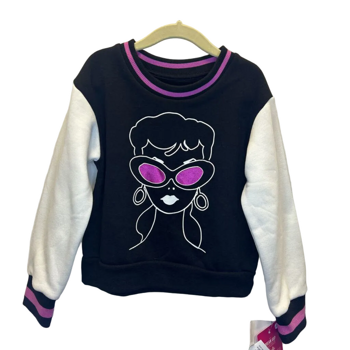 Barbie Sweater/ Pink Sunglasses
