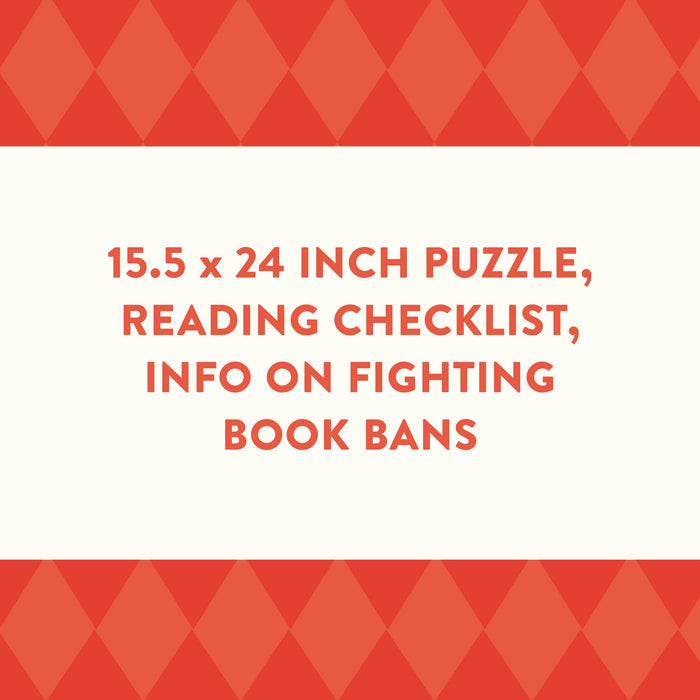Bibliophile Banned Books 500-Piece Puzzle