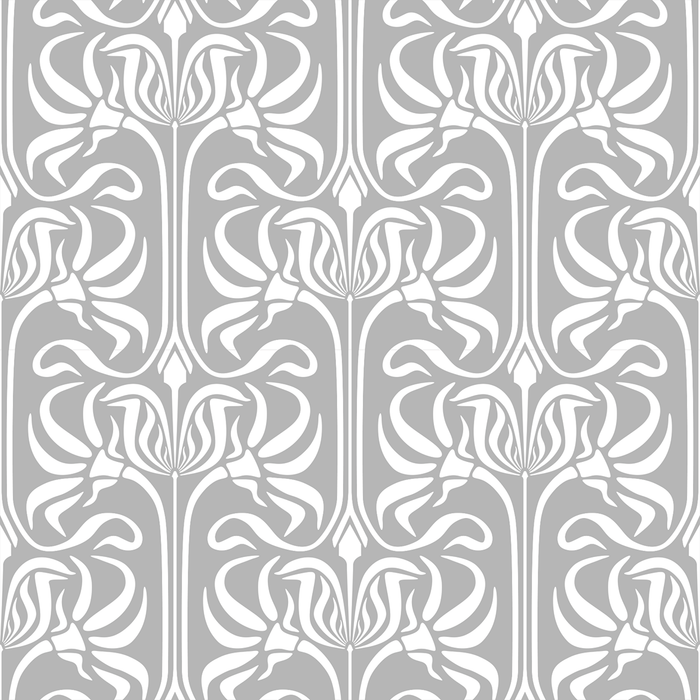 Bloom - Airstream - Trendy Custom Wallpaper | Contemporary Wallpaper Designs | The Detroit Wallpaper Co.