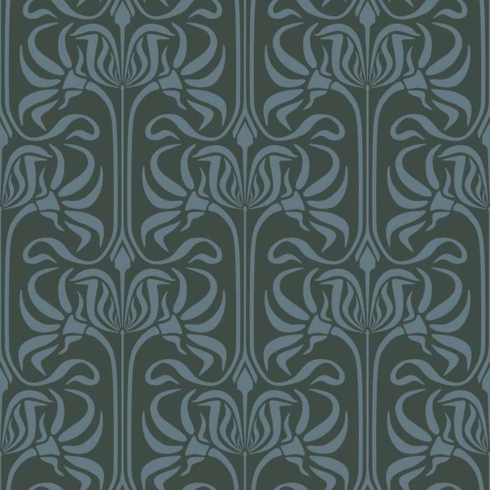 Bloom - Edison - Trendy Custom Wallpaper | Contemporary Wallpaper Designs | The Detroit Wallpaper Co.