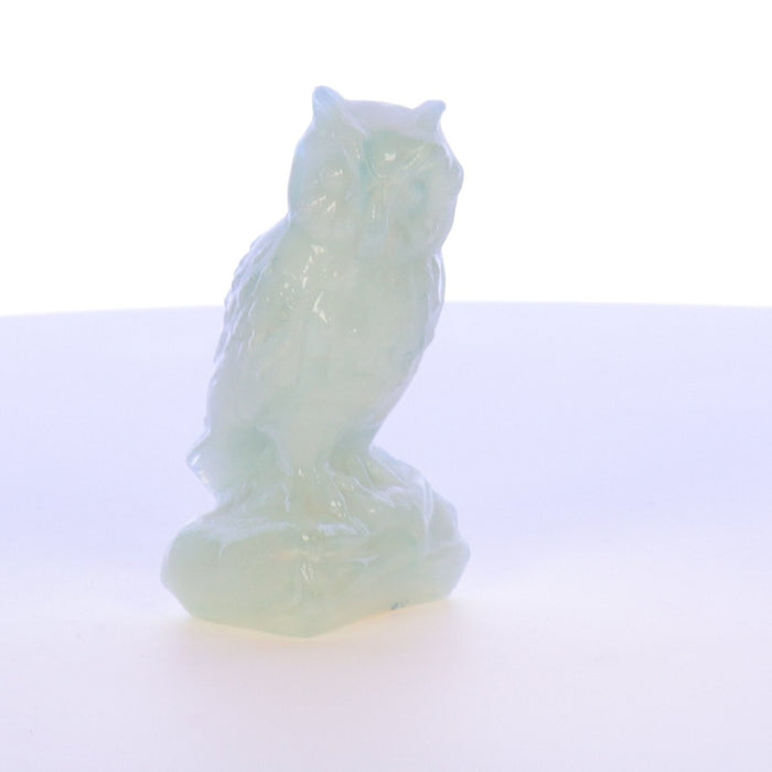 Boyds_Crystal_Art_Glass_Vintage_Owl_Sculpture_3.5_Inch_Figurine_1979_SKU_054_01