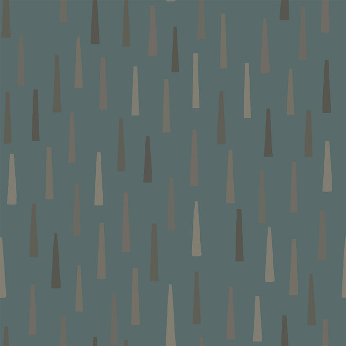 Brayer - Rain <br> Wallpaper - The Detroit Wallpaper Co.