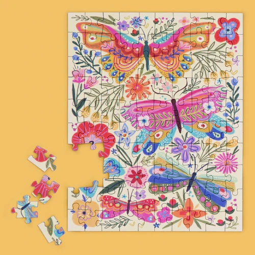 Butterfly Floral 100pc Puzzle