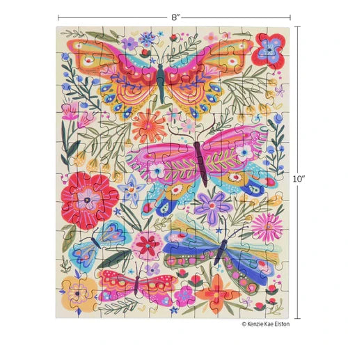 Butterfly Floral 100pc Puzzle