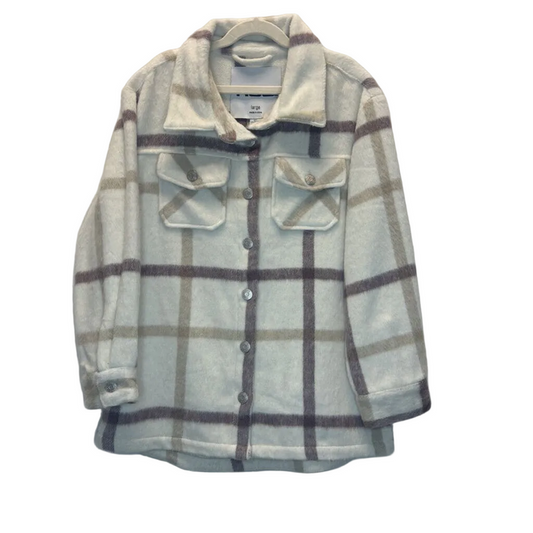 Button Down Jacket/Plaid