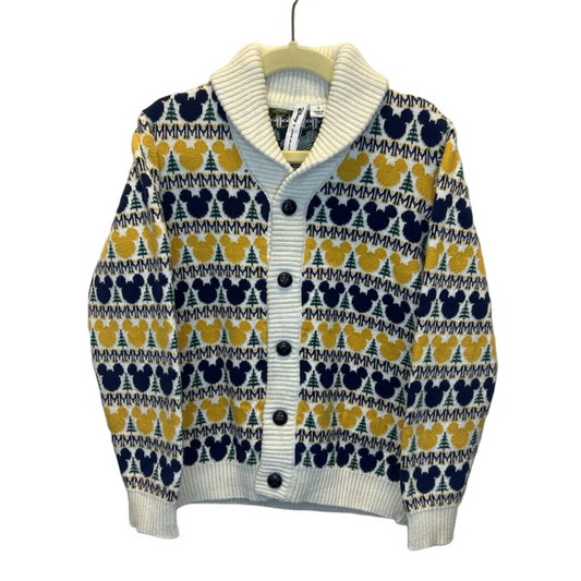 Button Up Isle Cardigan / Mickey