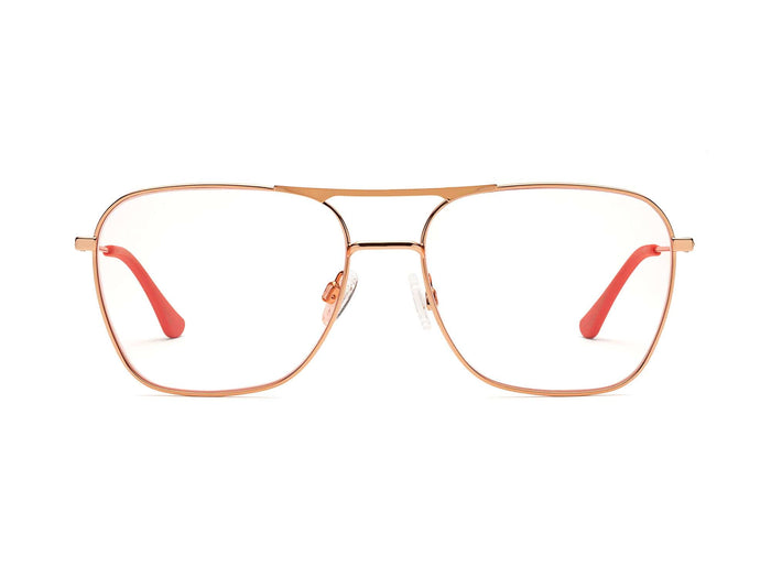 Caddis – Hooper Reading/Bluelight Glasses in Polished Rose Gold