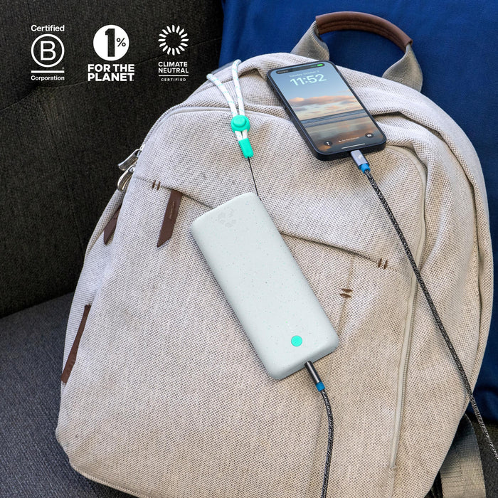 CHAMP Pro Portable Charger - Powerful and Compact Portable Charger | Ethical and Sustainable Gift for Travelers
