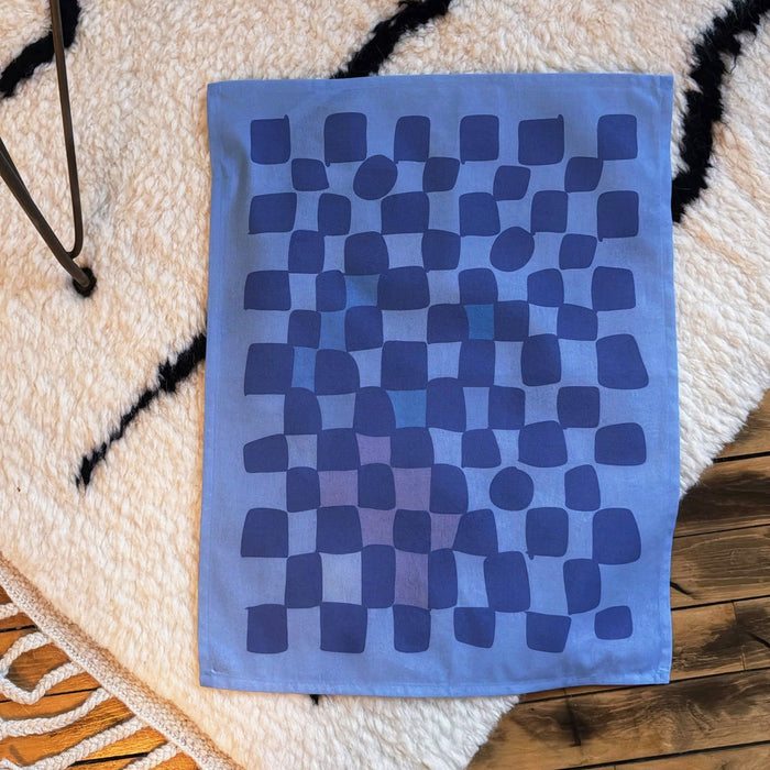 Checkers Tea Towel