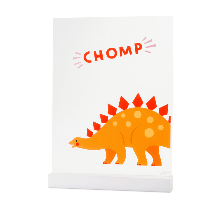 Chomp Acrylic Table Top Sign