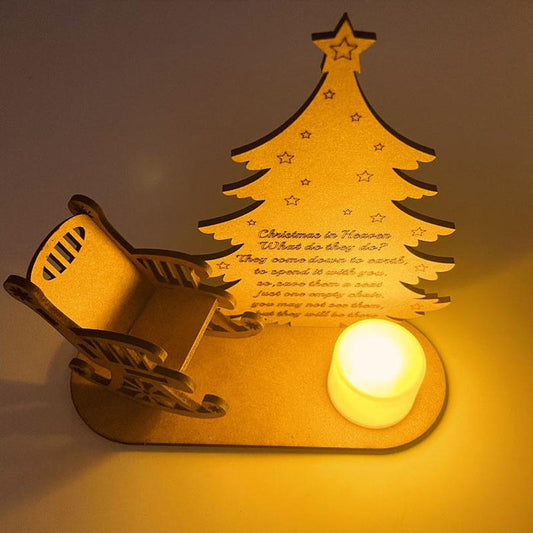 Christmas Remembrance Candle Holder