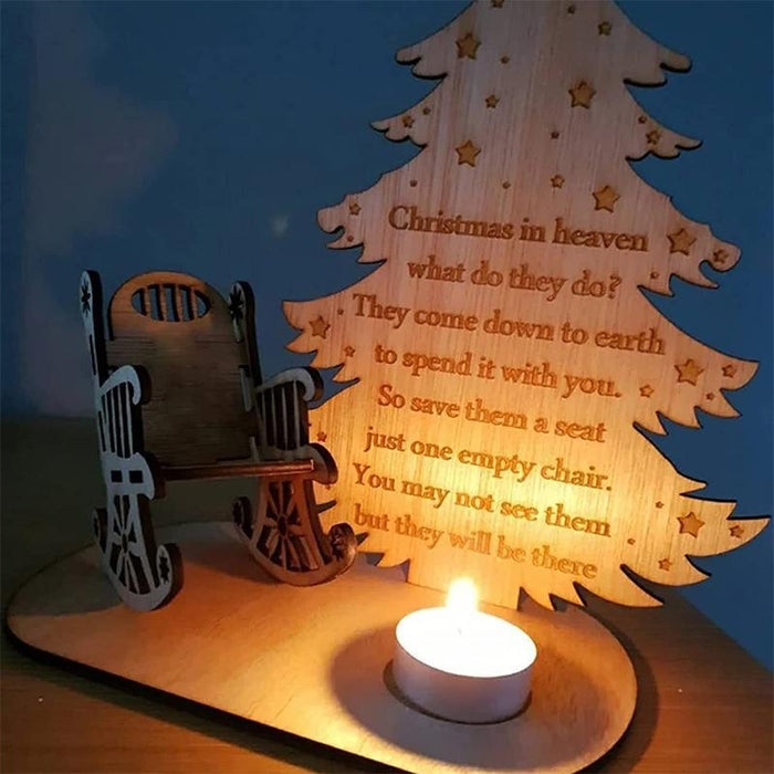 Christmas Remembrance Candle Holder