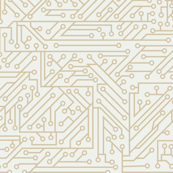 Circuit Board - IPO <br> Wallpaper - The Detroit Wallpaper Co.