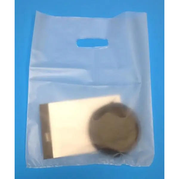 Clear Frost Merchandise Bags - Mac Paper Supply