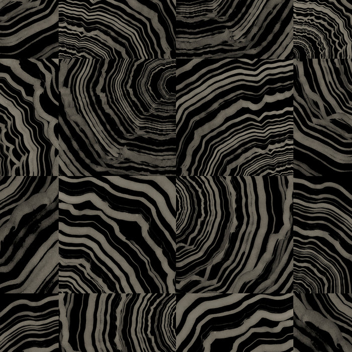 Collage - Tourmaline <br> Wallpaper - The Detroit Wallpaper Co.