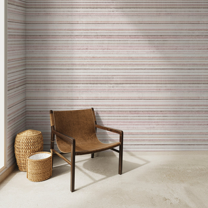 Concrete Stripe - Confection <br> Wallpaper