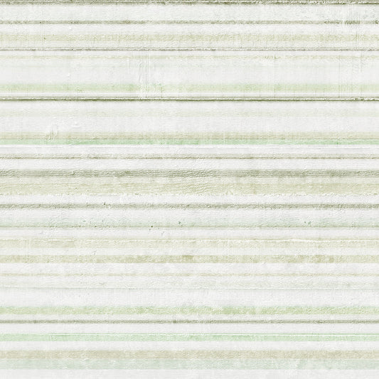 Concrete Stripe - Green <br> Wallpaper - The Detroit Wallpaper Co.