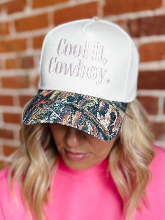 Cool It, Cowboy Trucker Hat