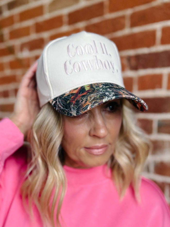 Cool It, Cowboy Trucker Hat