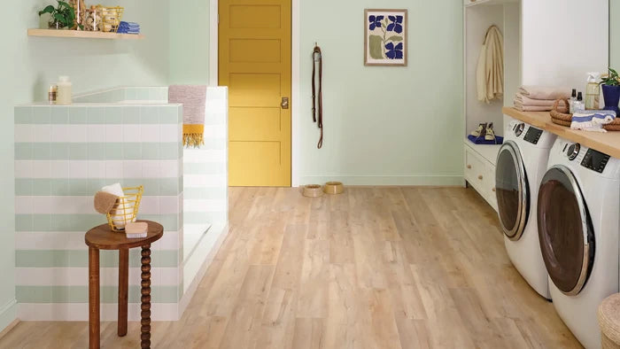 Coretec Pro Plus integrated Bevel - Brookfield Maple 7"x48" - GreenFlooringSupply.com