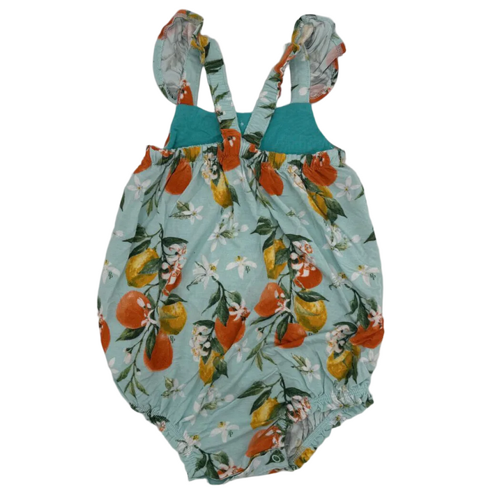 Cross Back Strap Onesie / Oranges