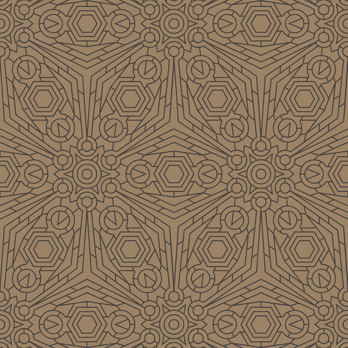 Crystalline - Cardboard - Trendy Custom Wallpaper | Contemporary Wallpaper Designs | The Detroit Wallpaper Co.