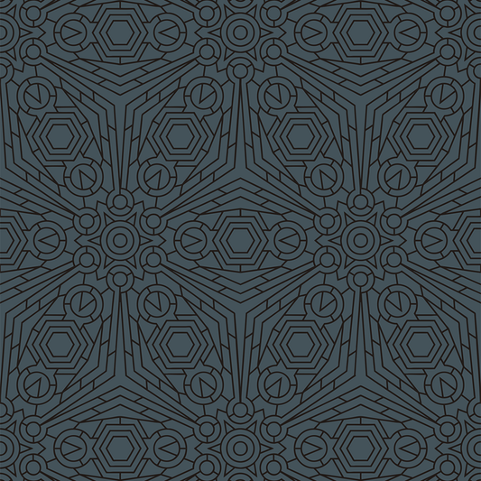 Crystalline - Miasma - Trendy Custom Wallpaper | Contemporary Wallpaper Designs | The Detroit Wallpaper Co.