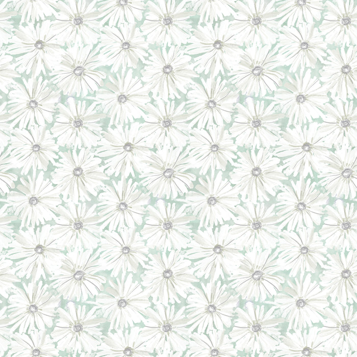 Daisy Chain - Fresh <br> Wallpaper - The Detroit Wallpaper Co.