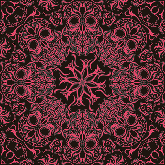 Dia de los Muertos - Altar - Trendy Custom Wallpaper | Contemporary Wallpaper Designs | The Detroit Wallpaper Co.