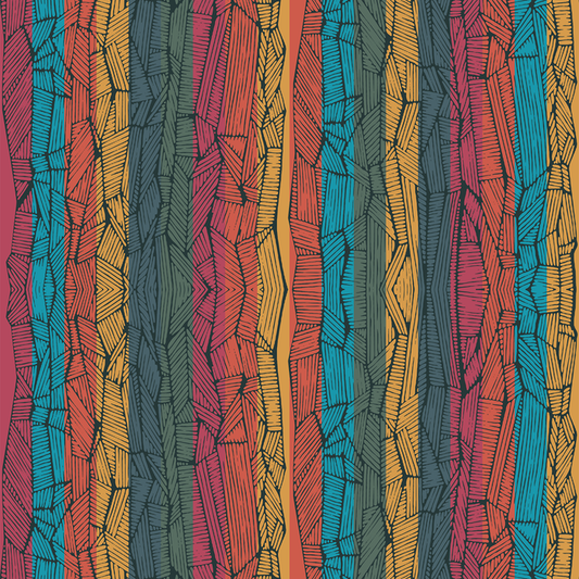 Dig Dug - Festival - Trendy Custom Wallpaper | Contemporary Wallpaper Designs | The Detroit Wallpaper Co.
