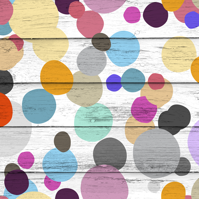Dotty Wotty - Jellybean <br> Heidelberg Project - Trendy Custom Wallpaper | Contemporary Wallpaper Designs | The Detroit Wallpaper Co.