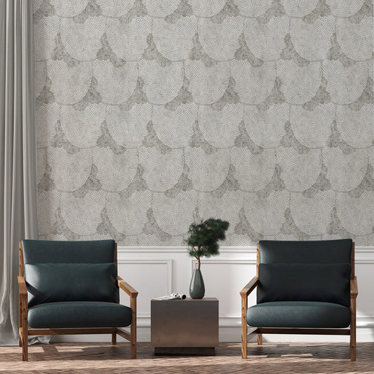 Doyle - Silky Grasscloth Wallpaper - The Detroit Wallpaper Co.