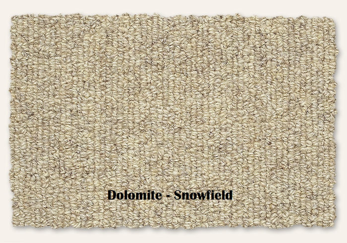 Snowfield EarthWeave Bio-Floor Natural Wool Carpet – Dolomite – 12 ft wide - GreenFlooringSupply.com