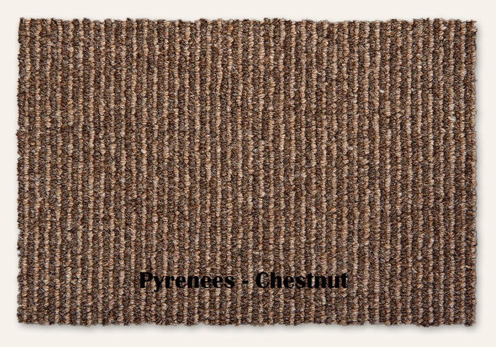 Chestnut EarthWeave Bio-Floor Natural Wool Carpet – Pyrenees – 12 ft wide - GreenFlooringSupply.com