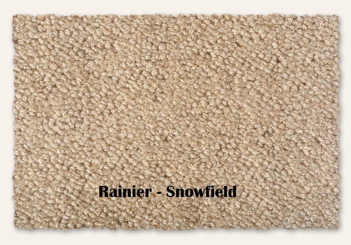 Snowfield EarthWeave Bio-Floor Natural Wool Carpet – Rainier – 12 ft wide - GreenFlooringSupply.com