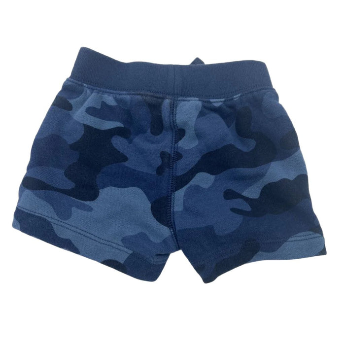 Elastic Waist Shorts / Camo + Gap Decal