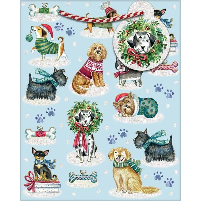 Euro Tote - Medium - Dashing Dogs - XMT746