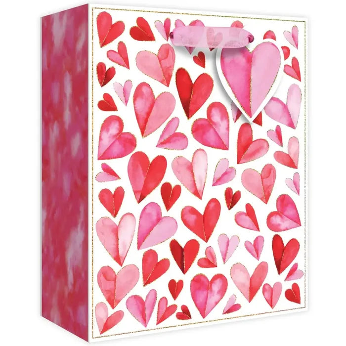 Euro Tote - Medium - Folded Hearts - Retail-6 count - GBM258