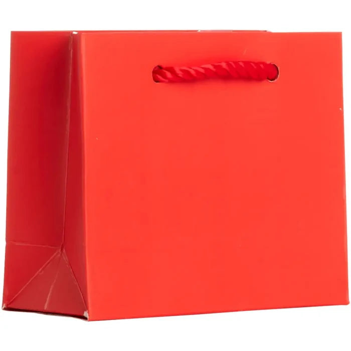 Euro Totes Solid Matte - Tiny - Red / 6 count