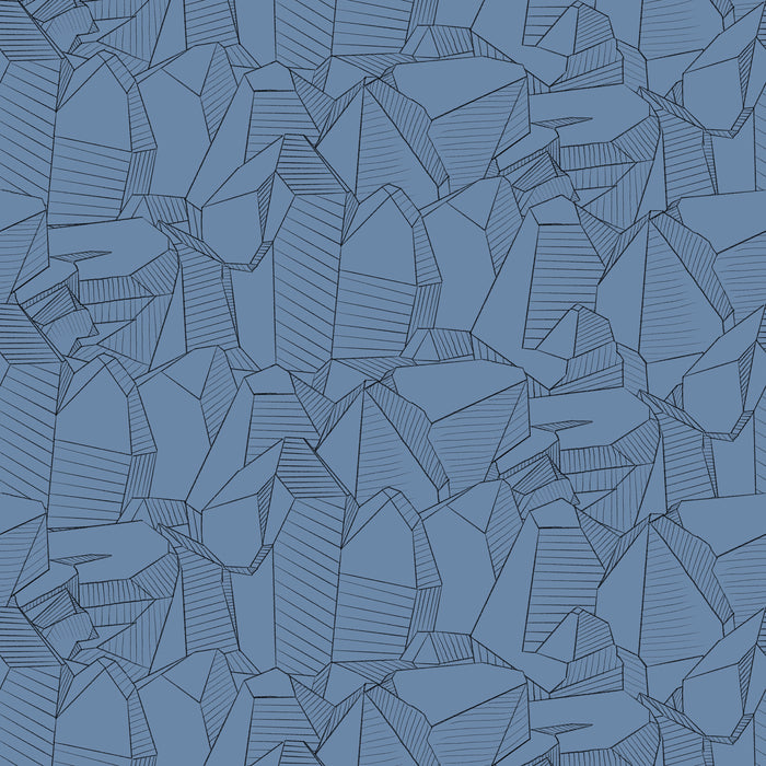 Facets - Crystal <br> Wallpaper - The Detroit Wallpaper Co.