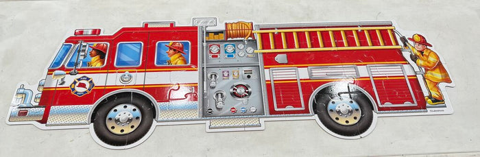 Fire Engine Floor Puzzle
