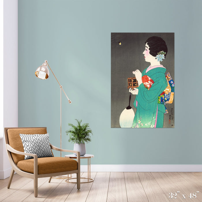 Firefly Colossal Art Print - Trendy Custom Wallpaper | Contemporary Wallpaper Designs | The Detroit Wallpaper Co.