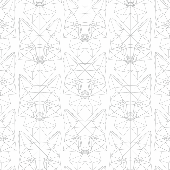 Foxtrot - Pencil - The Detroit Wallpaper Co.