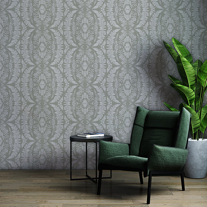 Frond - Glade Grasscloth Wallpaper