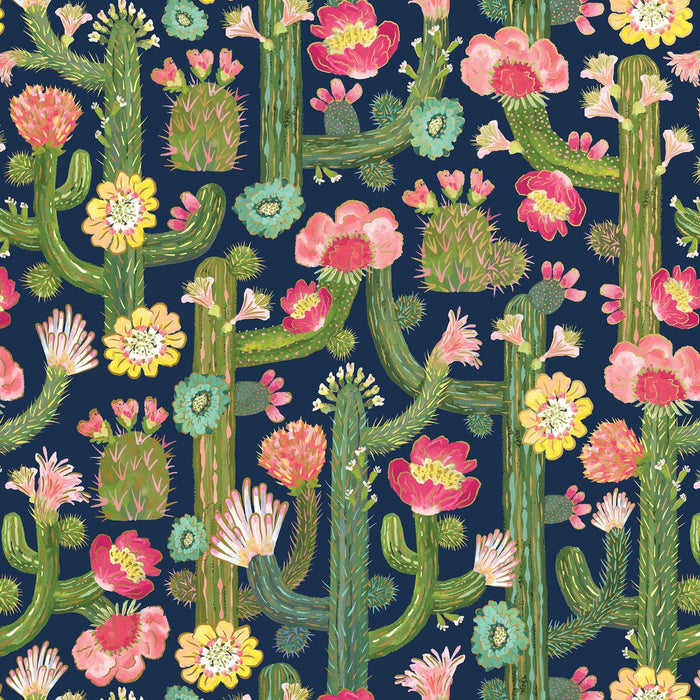 Gift Wrap - Cactus Blooms - Recycled Fiber - Jewelry Roll
