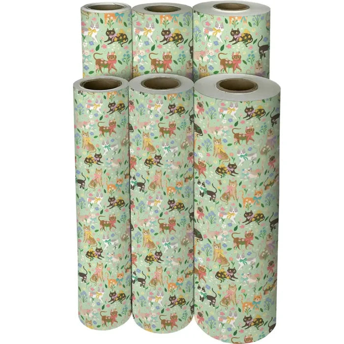 Gift Wrap - Caturday (Recycled Fiber)