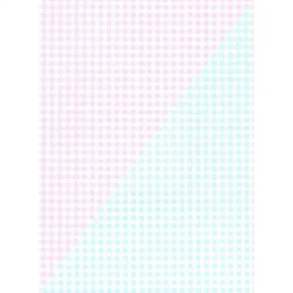 Gift Wrap - GW-1758 Pink and Blue Gingham (Reversible) - 24