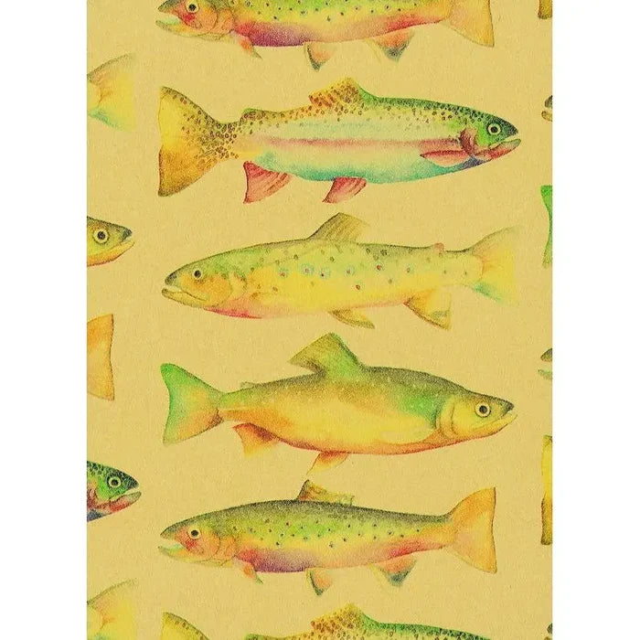 Gift Wrap - GW-2433 Rainbow Trout - 24 X 417’ - GW243324X417